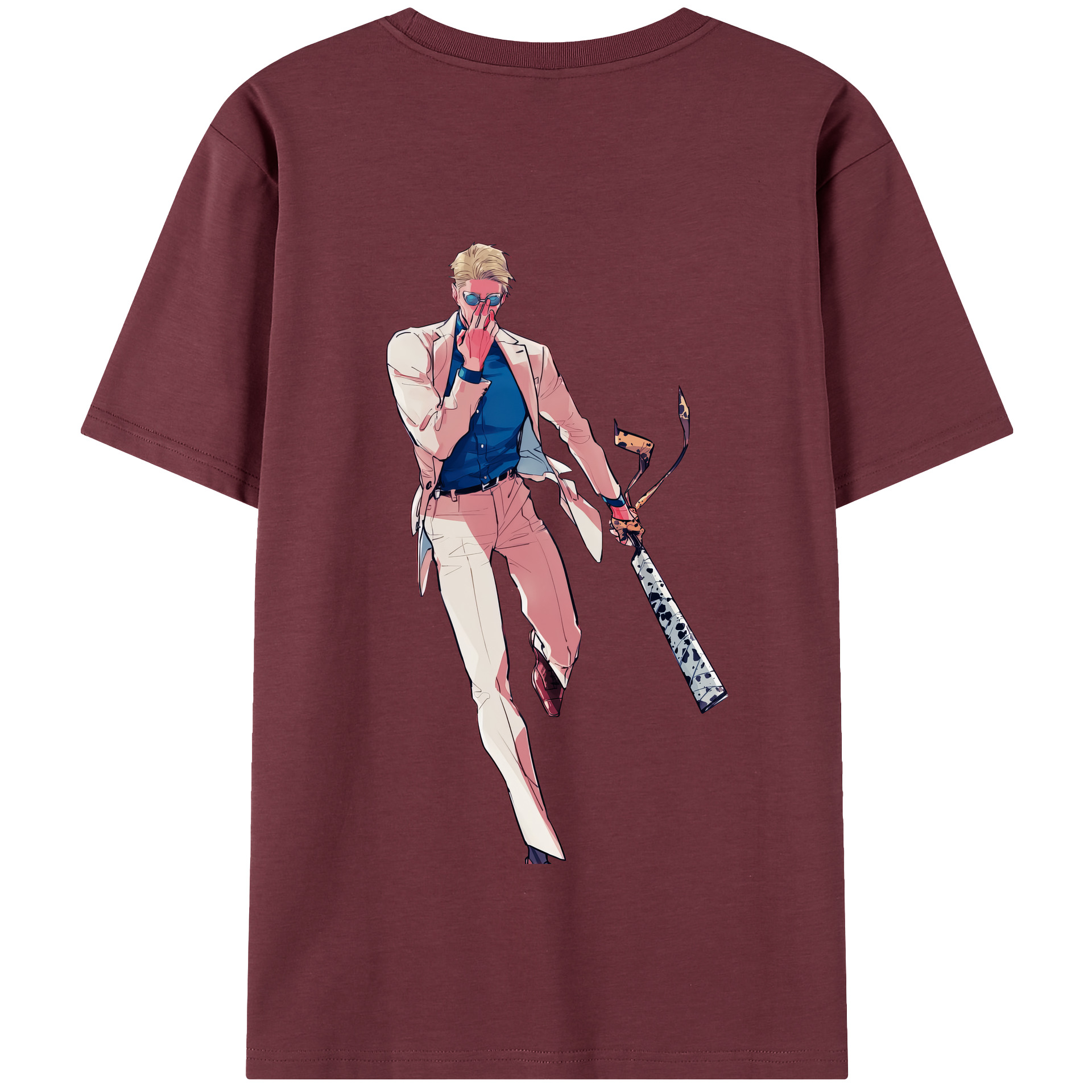 （画像用） 呪術廻戦 Jujutsu Kaisen 綿100％半袖Tシャツ（背面プリント）